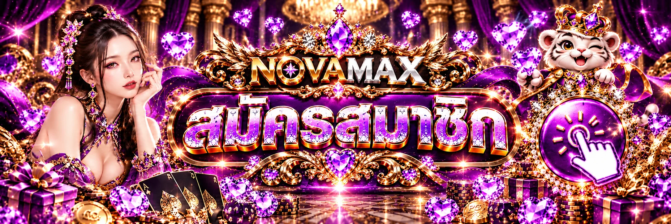 NOVAMAX ทางเข้า สมัครสมาชิกโทนม่วงทอง
